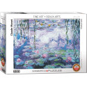 Water lilies, Puzzle Horizontal, 1000 pz. Marca Eurographics. Ref: 6000-4366.