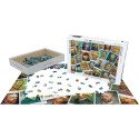 Van Gogh Selfies, Puzzle Horizontal, 1000 pz. Marca Eurographics. Ref: 6000-5308.