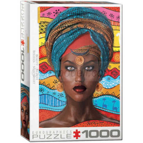 Beauty, Puzzle Vertical, 1000 pz. Marca Eurographics. Ref: 6000-5620.