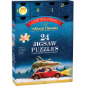 Christmas Animals - Advent Calendar, 24 puzzles. Marca Eurographics. Ref: 8924-5734.