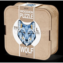 Puzzle WOLF, L, madera contrachapada. Marca Ewa. Ref: 0350.