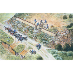 FRANCIA ARTILLERY SET - NAPOLEONIC WARS. Escala 1:72. Marca Italeri. Ref: 6031.