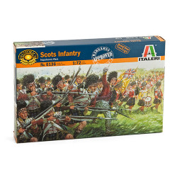 Infantería escocesa. Escala 1:72. Marca Italeri. Ref: 6136.