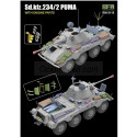 SD.KFZ.234/2 PUMA with Engine Parts. Escala 1:35. Marca RFM Model. Ref: 5110.