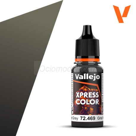 Acrílico Game Xpress Color, Gris Infantería. NEW. Bote 17 ml. Marca Vallejo. Ref: 72.448, 72469.