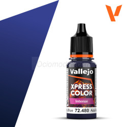 Acrílico Game Xpress Color, Azul Legado. NEW. Bote 18 ml. Marca Vallejo. Ref: 72.480, 72480.