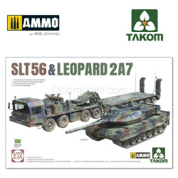 SLT56 y Leopard 2A7. Escala 1:72. Marca Takom. Ref: 5011.