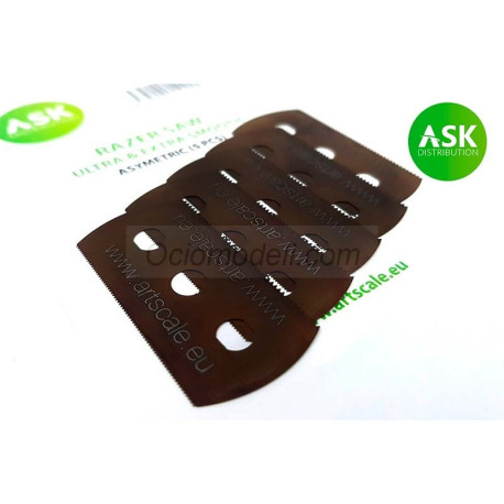 ASK holder- ultra and extra smooth asymmetric 70/43 teeth 5 pc.. Marca ASK. Ref: 200-T0004.