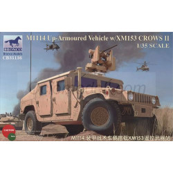 American M1114 Up-Armoured Vehicle with XM153 CROWS II. Escala 1:35. Marca Bronco models. Ref: CB35136.