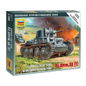 German light tank Pz.Kpfw. 38(t). Escala 1:100. Marca Zvezda. Ref: 6130.