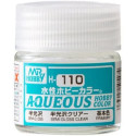 Mr.HOBBY AQUEOUS COLOR , Barniz Satinado, Varnish Semigloss. Bote 10 ml. Marca MR.Hobby. Ref: H110, 110.