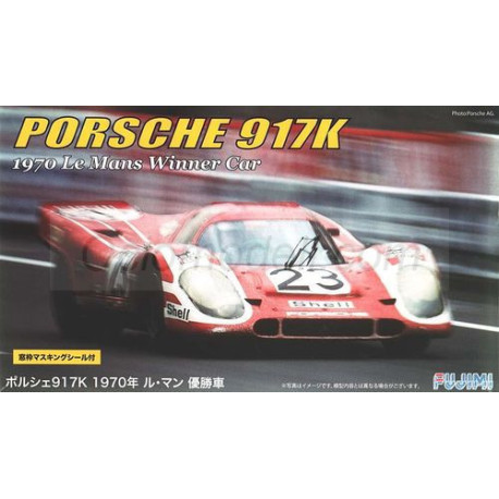 Porsche 917K 1970 Le Mans Winner Car. Escala 1:24. Marca Fujimi. Ref: 126074.