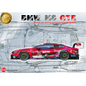 BMW M8 GTE BMW Motorsport Road Atlanta 2020. Escala 1:24. Marca NUNU model. Ref: 24043.