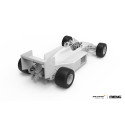 McLaren Honda MP4/4, patrocinado por Marlboro, Formula 1, 1988. Escala 1:24. Marca Meng. Ref: CS-007.