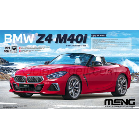 BMW Z4 M40i. Escala 1:24. Marca Meng. Ref: CS-005.