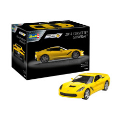 2014 Corvette Stingray "Promotion Box" easy-click system. Escala 1:24. Marca Revell. Ref: 07825.