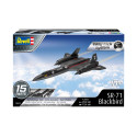 Lockheed SR-71 Blackbird easy-click system. Escala 1:110. Marca Revell. Ref: 03652.