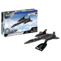 Lockheed SR-71 Blackbird easy-click system. Escala 1:110. Marca Revell. Ref: 03652.