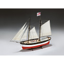 Barco Hunter Q-ship ( barco pirata). Escala 1:60. Marca Amati. Ref: 1450.