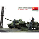 AMMO LOADING. SU-85, GAZ-MM & CREW. BIG SET. Escala 1:35. Marca Miniart. Ref: 36071.