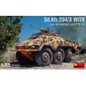 Sd.Kfz.234/3 WITH 2cm SCHWEBELAFETTE 38. Escala 1:35. Marca Miniart. Ref: 35431.