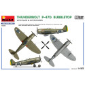 P-47D-25RE THUNDERBOLT. ADVANCED KIT. Escala 1:48. Marca Miniart. Ref: 48001.