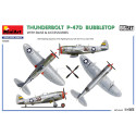 P-47D-25RE THUNDERBOLT. ADVANCED KIT. Escala 1:48. Marca Miniart. Ref: 48001.