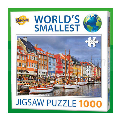 World's Smallest: Copenhagen, 1000 pz. Marca Cheatwell. Ref: 13176.