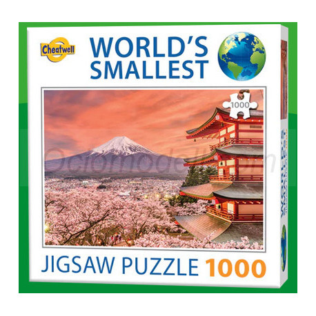 World's Smallest: Mount Fuji, 1000 pz. Marca Cheatwell. Ref: 13213.