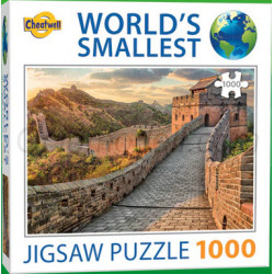 World's Smallest: The Great Wall of China, 1000 pz. Marca Cheatwell. Ref: 13701.