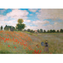 The Poppy Field, Claude Monet. Puzzle Horizontal, 1000 pz. Marca Eurographics. Ref: 6000-0826.