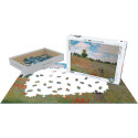 The Poppy Field, Claude Monet. Puzzle Horizontal, 1000 pz. Marca Eurographics. Ref: 6000-0826.