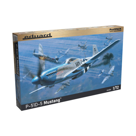 Mustang P-51D-5. Edición Profipack. Escala 1:72. Marca Eduard. Ref: 70171.