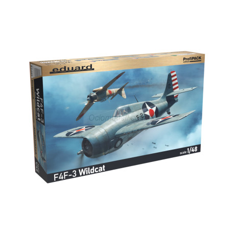 F4F-3 Wildcat, Serie Profipack. Escala 1:48. Marca Eduard Ref: 82201.