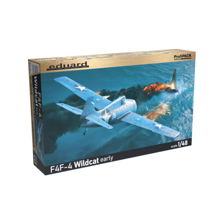 F4F-4 Wildcat, principios, Serie Profipack. Escala 1:48. Marca Eduard Ref: 82202.