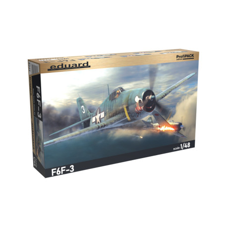 F6F-3, Serie Profipack. Escala 1:48. Marca Eduard Ref: 8227.