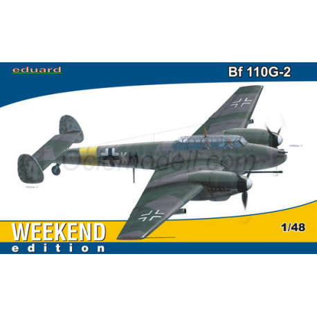 Bf110G-2, Serie Weekend. Escala 1:48. Marca Eduard Ref: 84140.