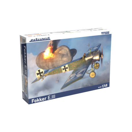 Fokker E. III, Serie Weekend. Escala 1:48. Marca Eduard Ref: 8419.