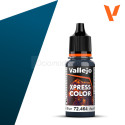 Acrílico Game Xpress Color, Azul Wagram. NEW. Bote 18 ml. Marca Vallejo. Ref: 72.464, 72464.