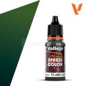 Acrílico Game Xpress Color, Verde Blindaje. NEW. Bote 18 ml. Marca Vallejo. Ref: 72.466, 72466.