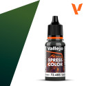 Acrílico Game Xpress Color, Verde Blindaje. NEW. Bote 18 ml. Marca Vallejo. Ref: 72.466, 72466.