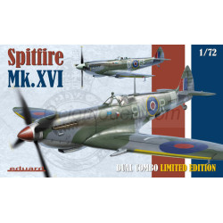 Spitfire Mk. XVI Dual Combo. Edición LIMITADA. Escala 1:72. Marca Eduard. Ref: 2117.