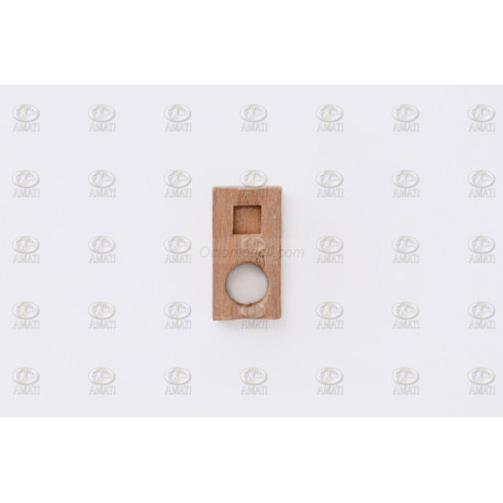 Topes de mastil ingles, 18 mm x 10mm. 1 unidad. Marca Amati. Ref: 4298/03, 4298/D, 4298D, 429803.