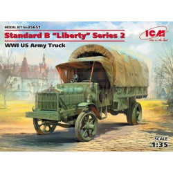  Standard B 'Liberty' Series 2 WWI US Army Truck. Escala 1:35. Marca ICM. Ref: 35651