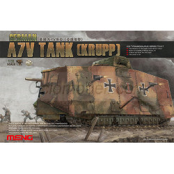 German A7V Tank ( Krupp ). Escala 1:35. Marca Meng. Ref: TS-017.