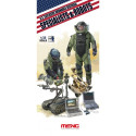 Explosive Ordnance Disposal Specialists & Robots. Escala 1:35. Marca Meng. Ref: HS-003.