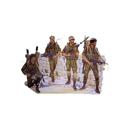 ISRAELI PARATROOPS. Escala 1:35. Marca Dragon. Ref: 3001.