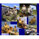 B-17 Flying Fortress Crew set 10 Figures. Escala 1:72. Marca Legend. Ref: LF7202.