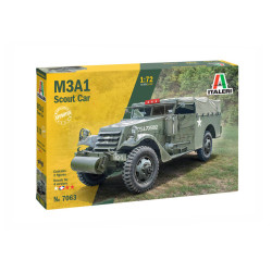 M3A1 Scout Car. Escala 1:72. Marca Italeri. Ref: 7063.