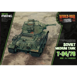 T-34/76 - World War Toons. Serie world war toons. Marca Meng. Ref: WWT-006.